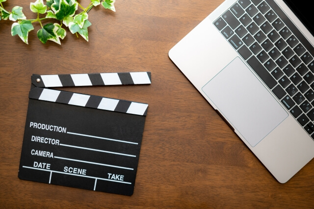 動画クリエイターを表す撮影に使われる器具