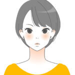 疑問を持つ顔の女性