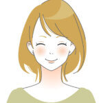 ワクワクしている女性の顔